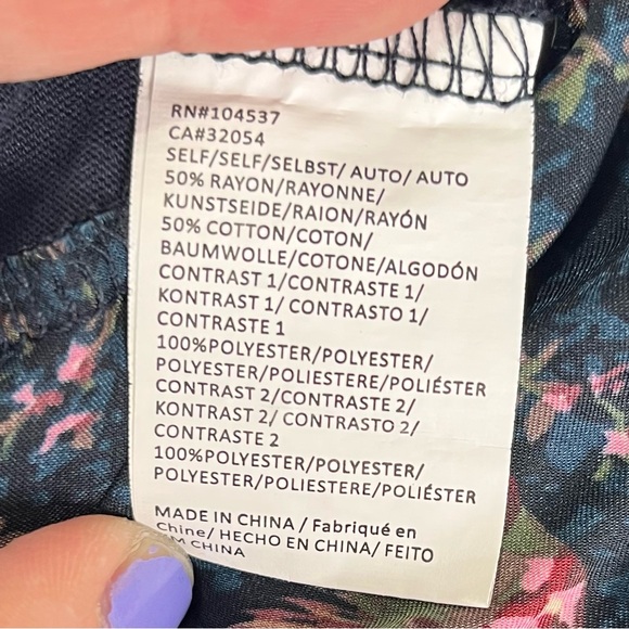 Tiny (Anthropologie) Reeves Bird Print Top Size Small - Picture 10 of 12